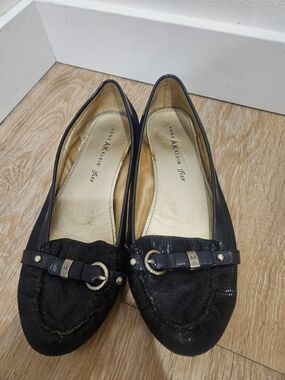 Anne Klein Navy Women's Slip-On Loafers